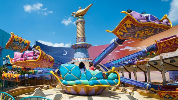 Disneyland Paris manège tapis volants