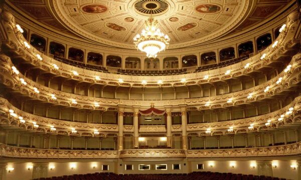Dresde Allemagne intérieur opéra